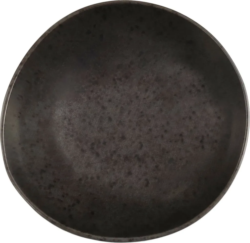 Tas Porland Ironstone 600ml Ø170mm, zi, set 6 copë - 1
