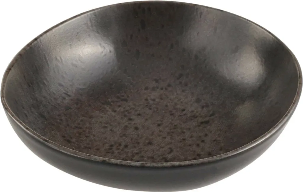 Tas Porland Ironstone 600ml Ø170mm, zi, set 6 copë - 2
