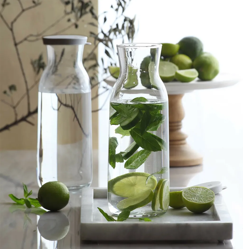 Karafë LAV Chelsea 700 ml, transparente, set 6 copë - 3