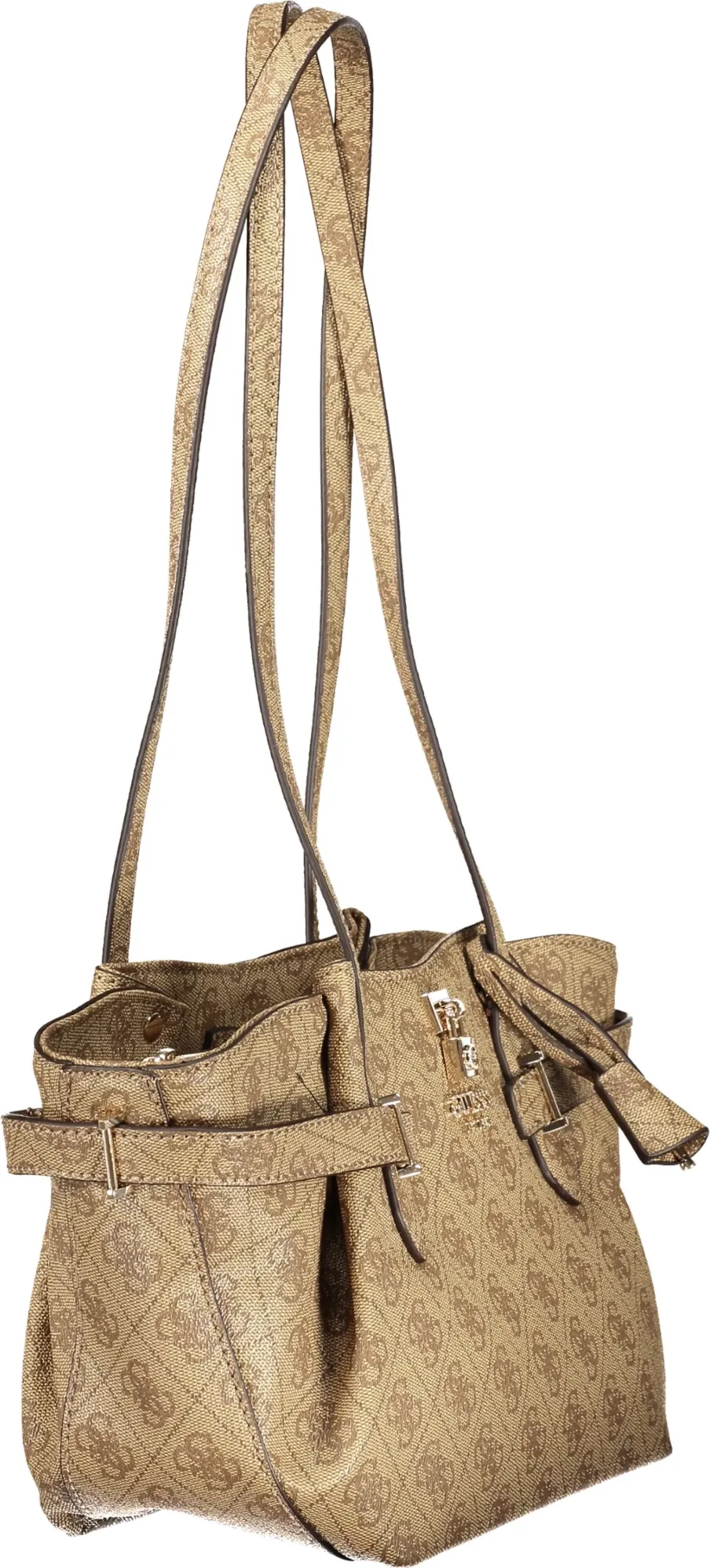 Çantë GUESS JEANS YESBA për femra, bezhe - 3
