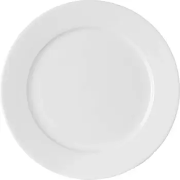 Pjatë e sheshtë Fine Dine Pure Bianco 154 mm, e bardhë, set 12 copë