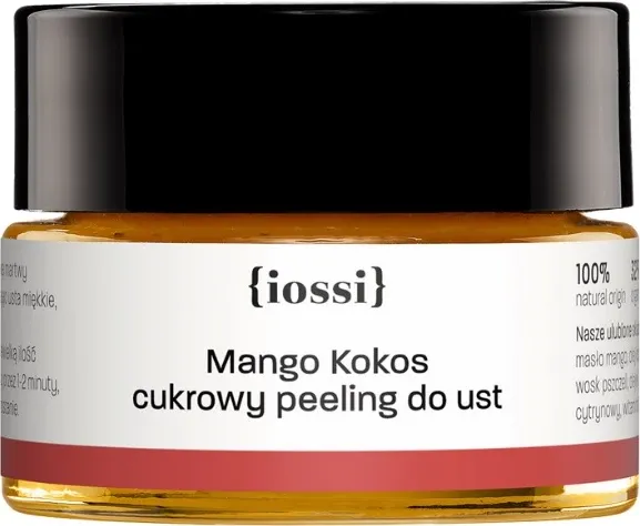 Skrab për buzë për femra Iossi Mango Coconut Sugar 15ml - 1