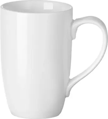 Kupë Fine Dine Pure Bianco 300 ml, porcelan i vitrified, e bardhë, set 6 copë