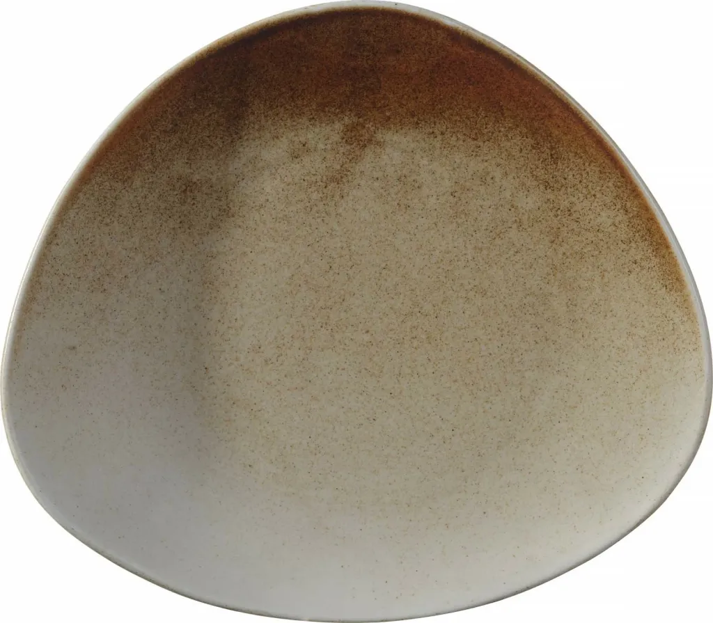 Pjatë prezantimi Fine Dine Constancy ø290mm porcelan, kafe, set 3 copë - 1