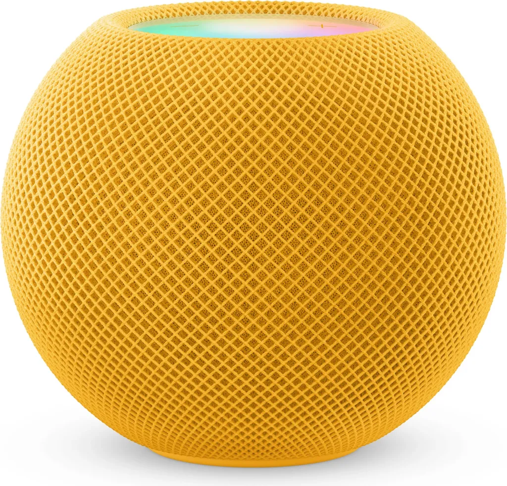 Altoparlant Apple HomePod mini, Apple Siri, i verdhë - 1