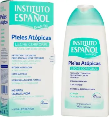Qumësht trupi Instituto Espanol Atopic Moisturizing për fëmijë dhe të rritur, 300ml