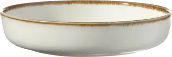 Tas i cekët Fine Dine Vanilla 750ml 200x40mm porcelan, krem, set 4 copë