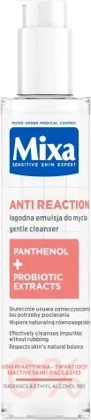 Emulsion pastrues për femra MIXA Anti Reaction Gentle Cleansing kundër skuqjes së lëkurës, 150ml