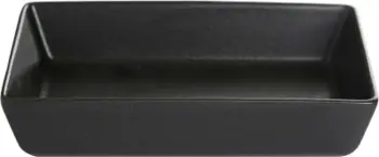 Pjatë meze Porland Seasons Coal 160x110 mm 300 ml, e zezë, set 6 copë