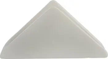 Mbajtëse pecetash Porland Line, porcelan, set 6 copë, krem