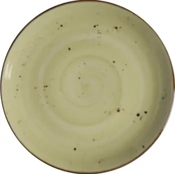 Pjatë e sheshtë Fine Dine Olive Ø260 mm, e gjelbër, set 6 copë