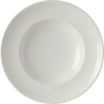 Pjatë pasta Fine Dine Pure Crema, Ø270 mm, porcelan, 350 ml, krem, set 6 copë