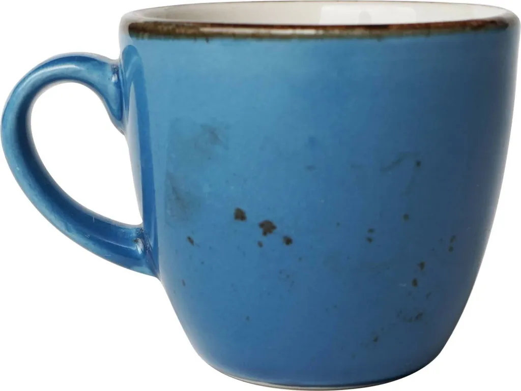Filxhan espresso Fine Dine Iris 75 ml, blu, set 6 copë - 1