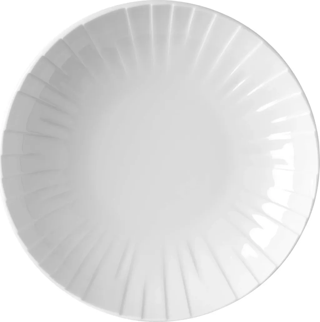 Tas porcelani Fine Dine Selene 230 mm, set 6 copë, krem - 1