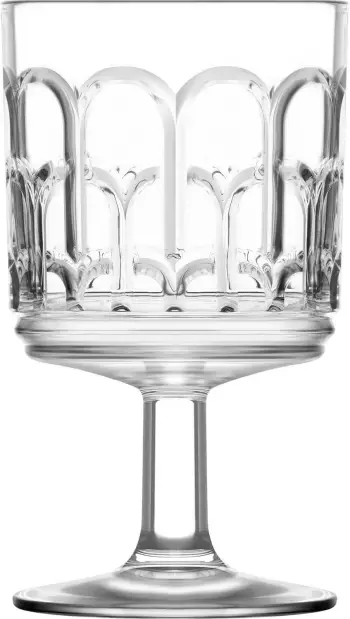 Gotë me këmbë LAV Horeca Archie 300 ml, transparente, set 12 copë
