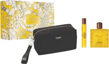 Set Eau de Parfum për meshkuj Versace Eros Energy 100ml + 10ml me çantë kozmetike
