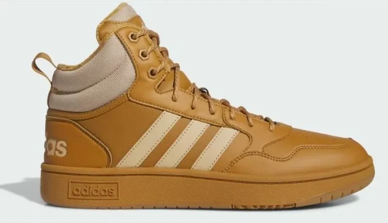 Atlete për meshkuj adidas Hoops 3.0 Mid, ngjyrë kafe - 1