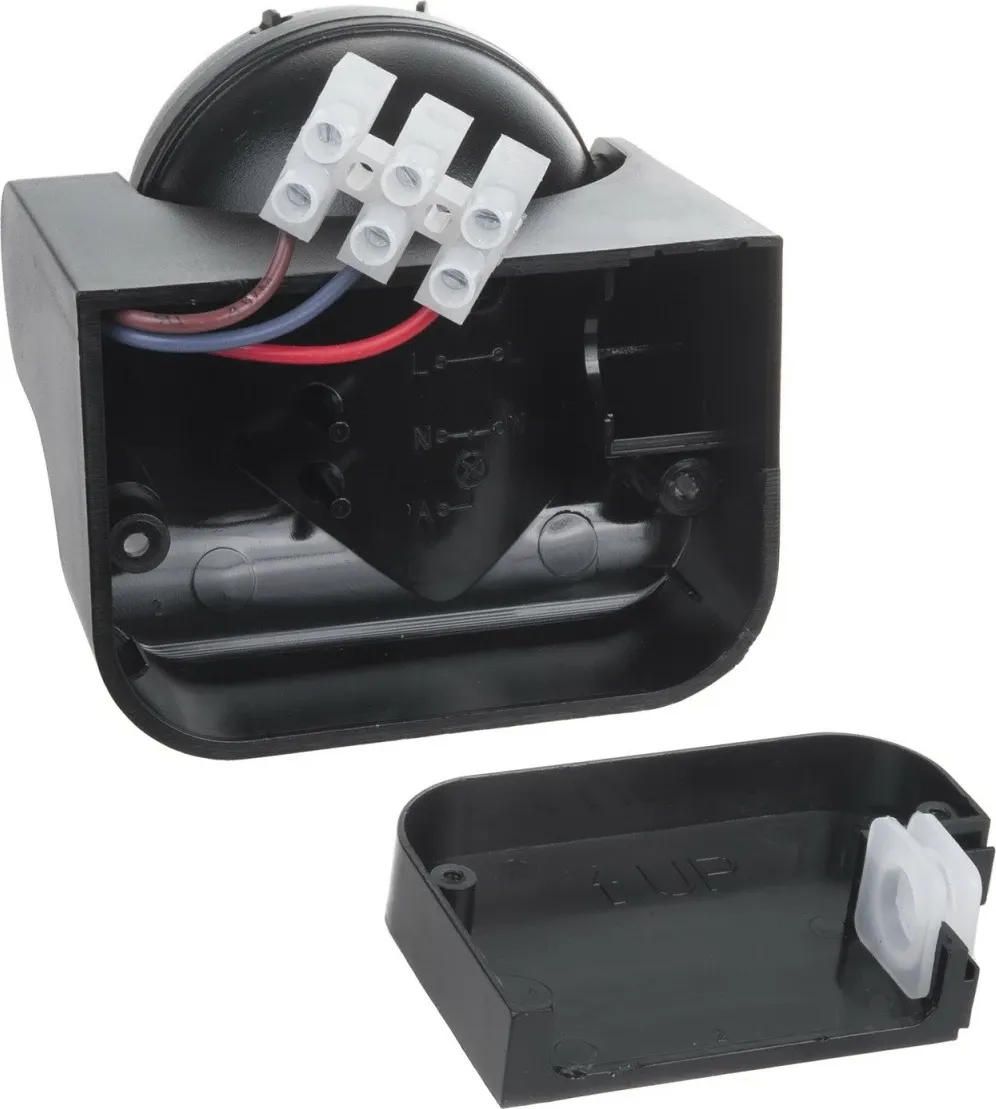 Sensor lëvizjeje PIR Maclean MCE358, IP44, rreze 12 m, ngarkesë max 300/1200 W, i zi - 11
