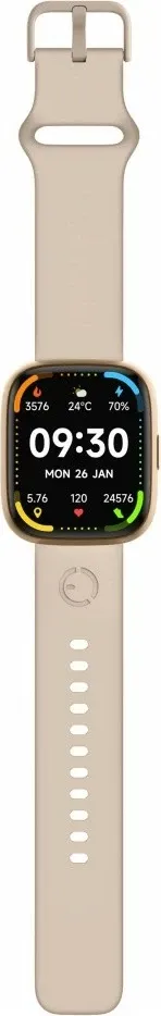 Smartwatch EcoWatch EW06, 1.83", Bluetooth, IP68, Gold - 3