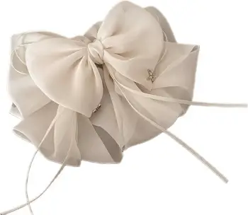 Kapëse flokësh për femra Ecarla SP325B beige, 1 copë