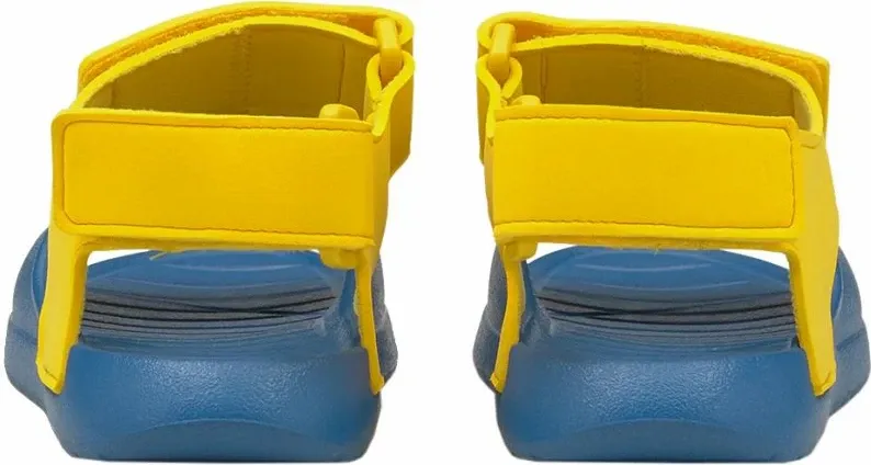 Sandale për fëmijë Puma Divecat v2 Injex PS Star, blu dhe të verdhë - 4