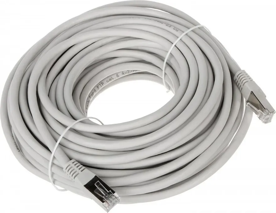 Kabllo rrjeti Lanberg Patchcord Cat.6 FTP 20m Gri - 2