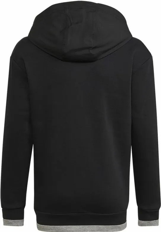 Duks me kapuç adidas për fëmijë, i zi - 2