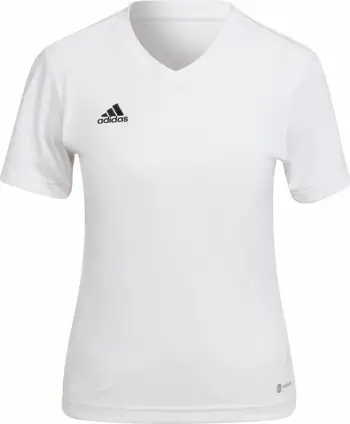 Fanellë adidas Entrada 22 për femra, e bardhë