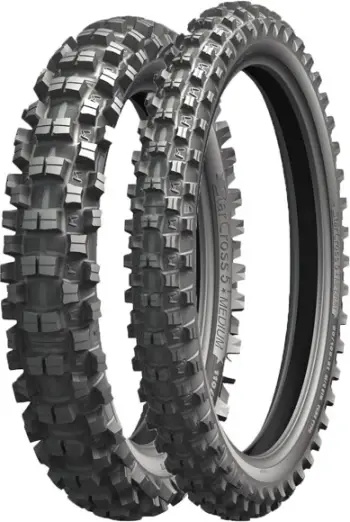 Gomë motoçiklete Michelin Starcross 5 Medium 70/100-19 42M TT (F), e zezë