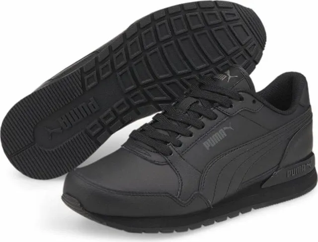 Atlete për djem Puma St Runner v3 L Jr, të zeza - 2
