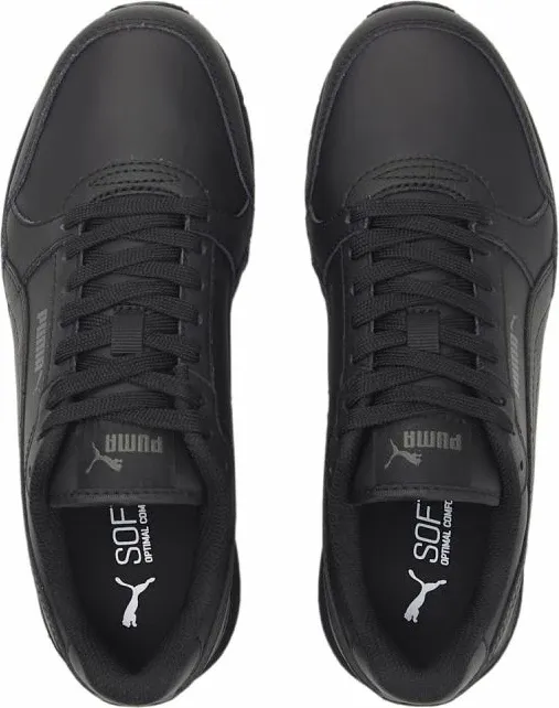 Atlete për djem Puma St Runner v3 L Jr, të zeza - 4