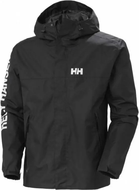Jakne për meshkuj Helly Hansen Ervik, të zeza - 1