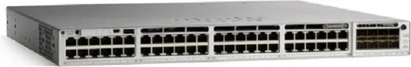 Switch Cisco Catalyst C9300-48UXM-A, 48 porta 10G, PoE, Rack 1U, gri - 1