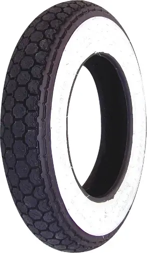 Gomë motoçiklete Continental K62 3.50-10 59J TL F/R RF, me brez të bardhë