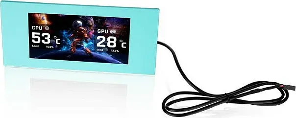 Panel LCD Thermaltake 6.0 inch për kasë View 600 TG, mint - 4