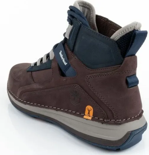 Këpucë për meshkuj Timberland, ngjyrë kafe dhe blu deti - 3