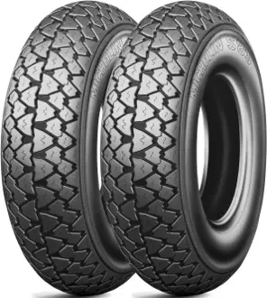 Gomë motoçiklete Michelin S83 3.50-8 46J TT (F/R)