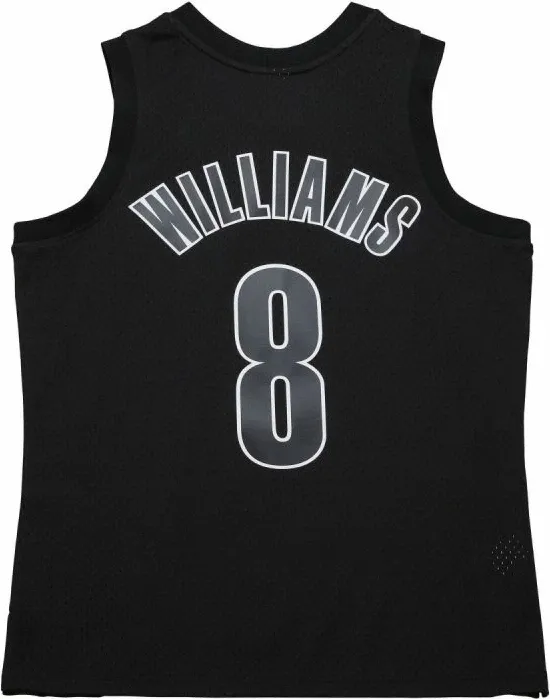 Maicë për meshkuj Mitchell & Ness NBA Swingman Brooklyn Nets Deron Williams, e zezë - 2