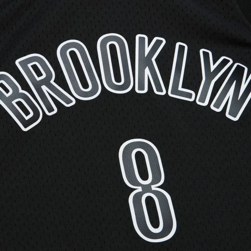 Maicë për meshkuj Mitchell & Ness NBA Swingman Brooklyn Nets Deron Williams, e zezë - 3