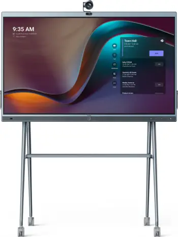 Panel interaktiv Yealink MeetingBoard 65", LED, 4K, Wi-Fi
