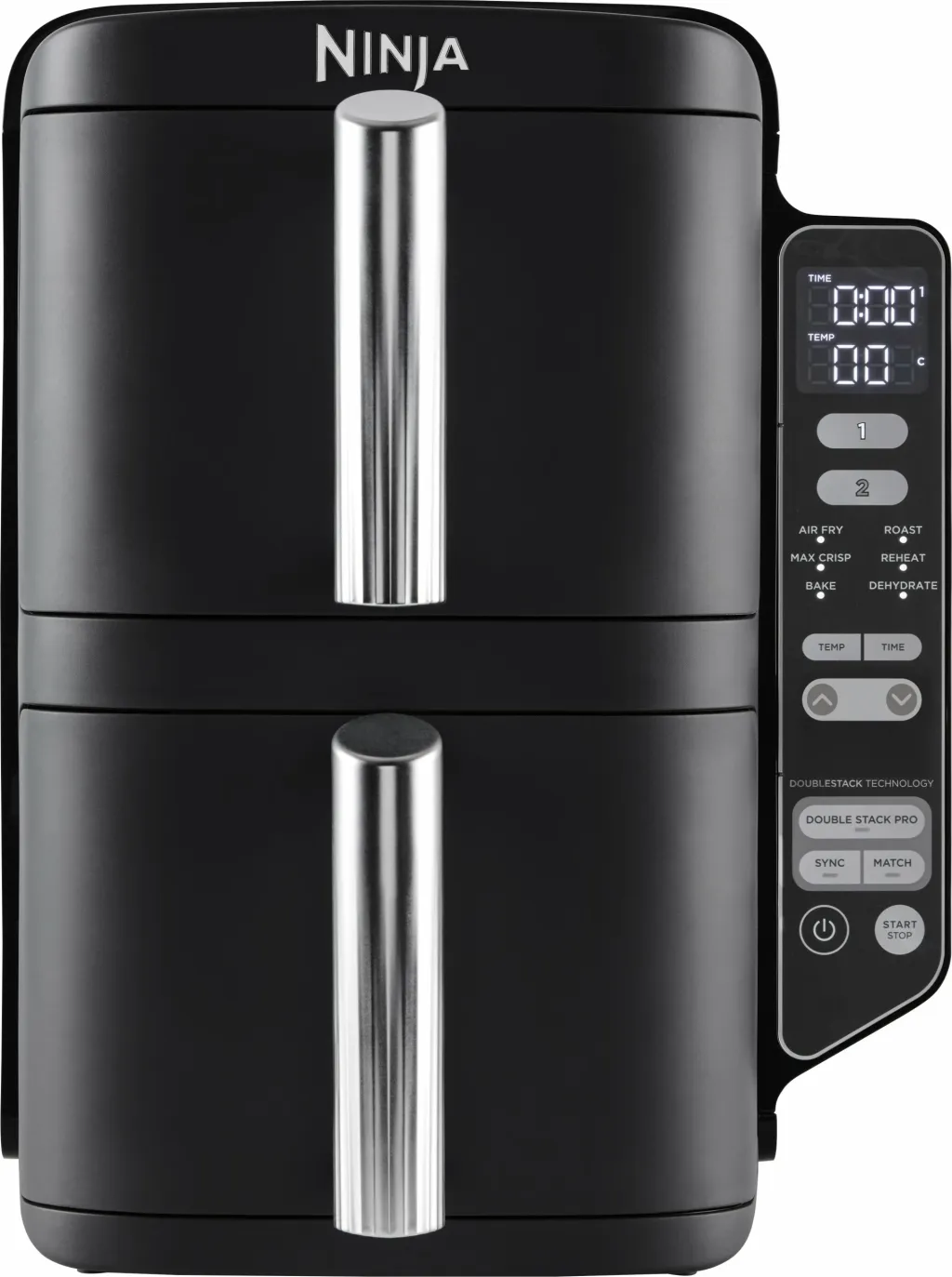 Fritezë me pak yndyrë Ninja SL300EU, 7.6 L, e zezë - 2