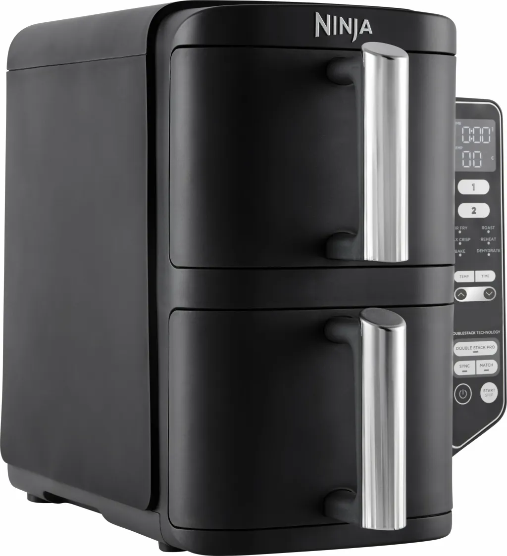 Fritezë me pak yndyrë Ninja SL300EU, 7.6 L, e zezë - 7