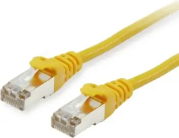 Kabllo rrjeti Cat6a Equip S/FTP 0.15m, RJ-45, e verdhë