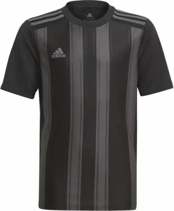Fanellë adidas për fëmijë, e zezë dhe gri