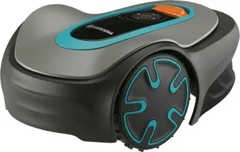 Robot kositës bari Gardena SILENO minimo 250 qm, gri/blu