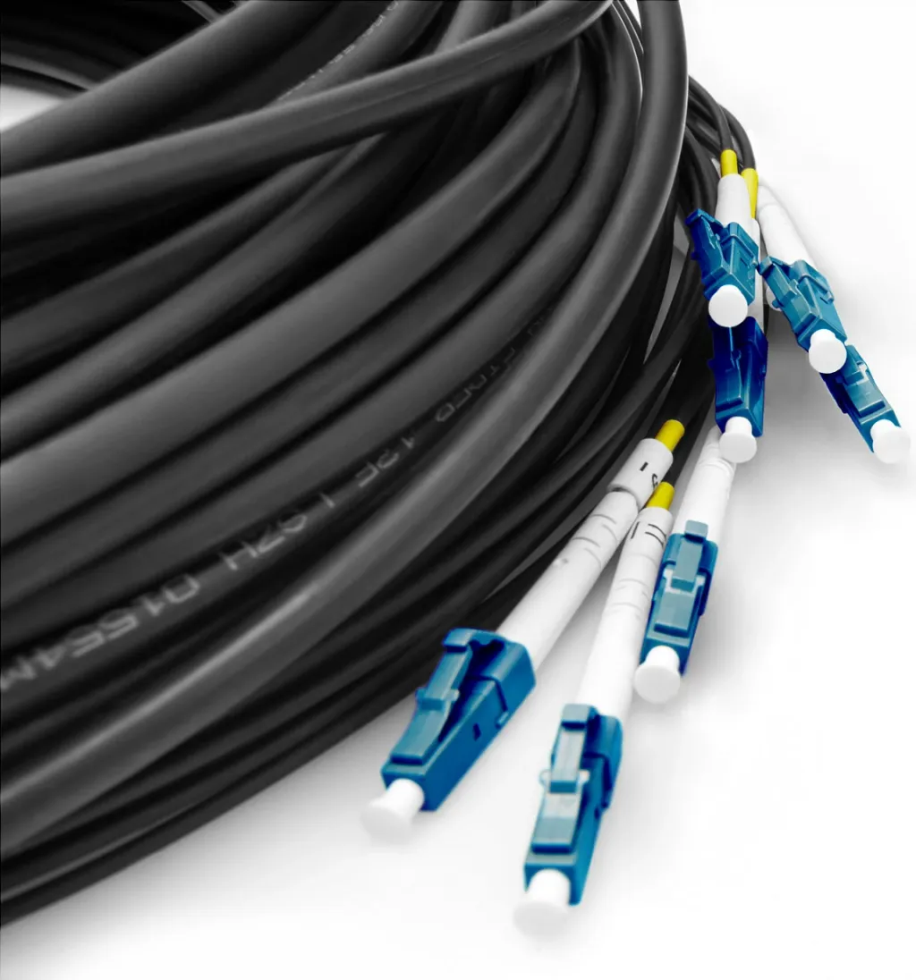 Kabllo optike Digitus LWL Patchkabel LC në UPC 50m OS2, e zezë - 2