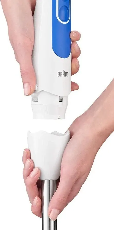 Blender manual Braun, MultiQuick 3, i bardhë-kaltër - 7