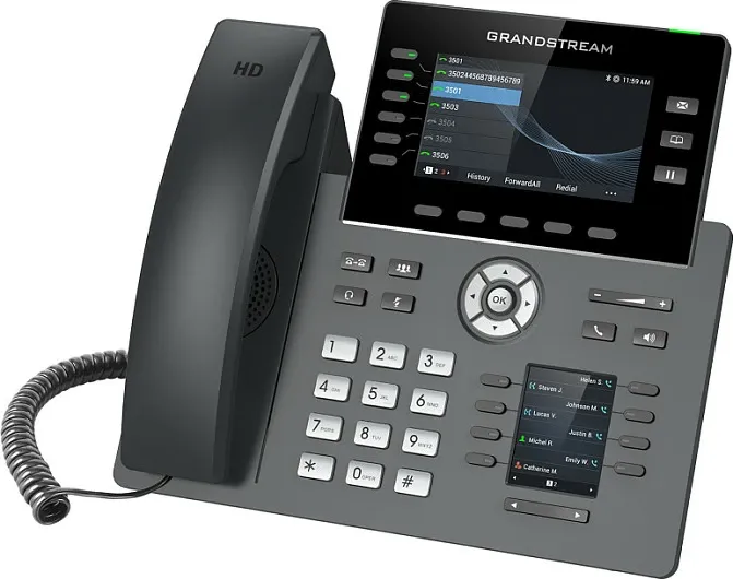 Telefon IP Grandstream GRP2616, 6 linja, i zi - 2