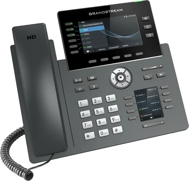 Telefon IP Grandstream GRP2616, 6 linja, i zi - 3