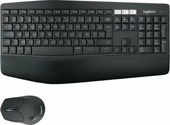 Set maus dhe tastierë Logitech MK850 Performance, Wireless, AZERTY, e zezë